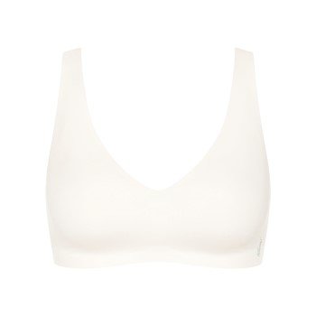 Sloggi BH Zero Feel 2 0 Soft Bra Hvit XL+ Dame