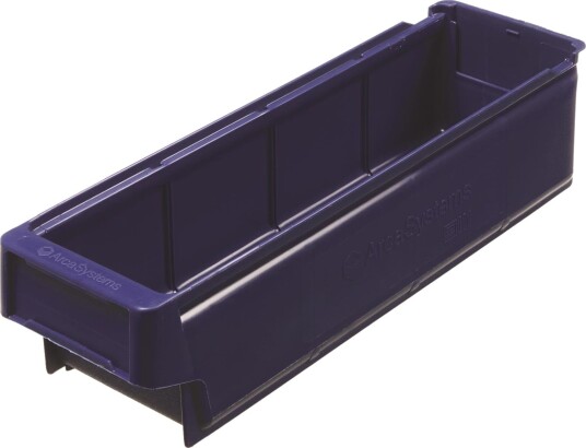 Schoeller Allibert ARCA 9121 Lagerboks blå 500x115x100 mm, Garasjeinnredning & oppbevaring