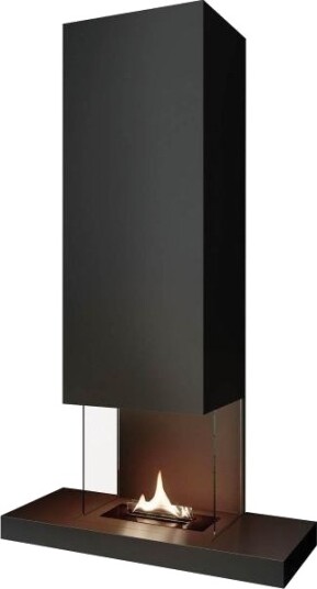 TenderFlame Riff vegghengt peis 180 1,05L svart TenderFlame Riff vegghengt peis 180 1,05L svart