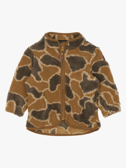 Mikk Line Mikk Line Teddy Fleecejakke Burlwood 116 Mikk Line Mikk Line Teddy Fleecejakke Burlwood 116