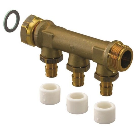 Uponor 1870289 Fordeler c/c 50 mm, G20 3 avstikk