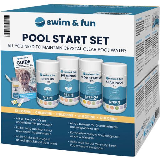 Swim & Fun Pool Start Set Chlorine Swim & Fun Pool Start Set Chlorine