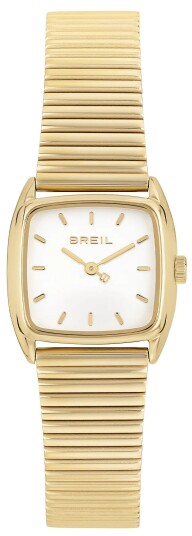 Breil Dameklokke TW2051 Stylize Hvit/Gulltonet stål 24x21.4 mm