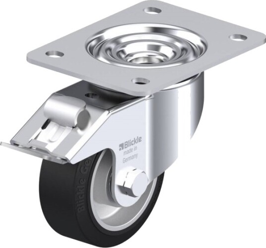 Blickle 616920 Lk-Alev 100K-3-Fi Styrehjul Med Brems Hjuldiameter 100 Mm Bæreevne Maks. 200 Kg 1 Stk Blickle 616920 Lk-Alev 100K-3-Fi Styrehjul Med Brems Hjuldiameter 100 Mm Bæreevne Maks. 200 Kg 1 Stk