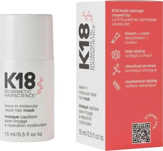 K18 Molecular Repair Hair Mask 15ml
