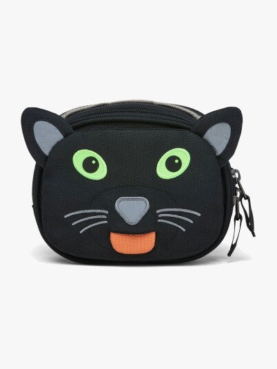 Affenzahn Handlebarbag Panther - Black - 1 L