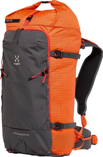 Haglöfs L.I.M Touring Pro 40 Magnetite/Blaze Orange OneSize Haglöfs L.I.M Touring Pro 40 Magnetite/Blaze Orange OneSize