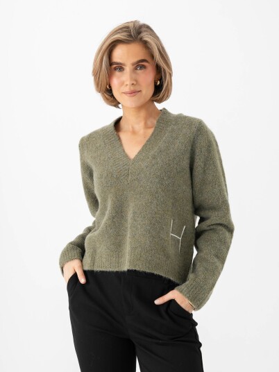 Hést Pernille Sweater Grønn S