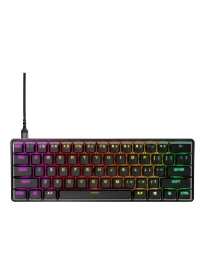 SteelSeries Apex Pro Mini Gamingtastatur Engelsk USA Svart SteelSeries Apex Pro Mini Gamingtastatur Engelsk USA Svart