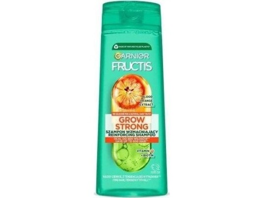 Garnier Fructis Grow Strong Orange Styrkende Sjampo For Tynt Hår Utsatt For Tap 400Ml Garnier Fructis Grow Strong Orange Styrkende Sjampo For Tynt Hår Utsatt For Tap 400Ml