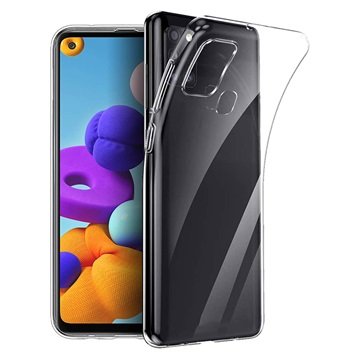 Antiskli Samsung Galaxy A21s TPU-deksel Gjennomsiktig