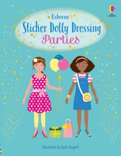 Sticker Dolly Dressing Parties Av Fiona Watt