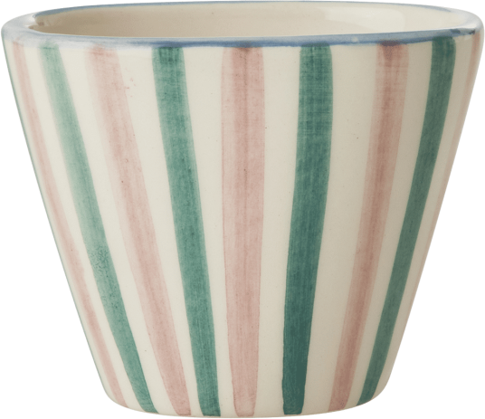 Rice keramisk espressokopp 7 cl Stripes