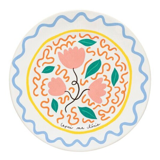Costa Nova Bliss tallerken flat 27 cm blomst multi Costa Nova Bliss tallerken flat 27 cm blomst multi