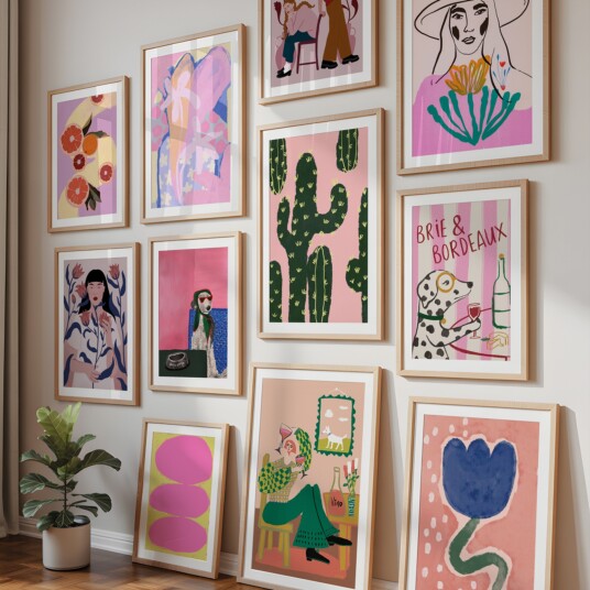 Why so Peachy Plakat / 70x70