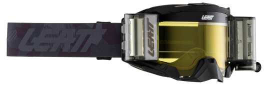 Leatt Crossbriller  Velocity 5.5 Roll-Off Stealth-Gul 70%