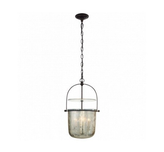 Lorford Small Smoke Bell Lantern Black