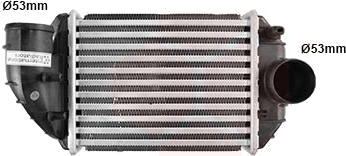 Intercooler VAN WEZEL 58004221