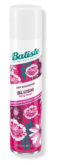 Batiste Blush Tørrsjampo 200ml - Forfriskende Vegansk Tørrsjampo med Floral Duft Batiste Blush Tørrsjampo 200ml - Forfriskende Vegansk Tørrsjampo med Floral Duft