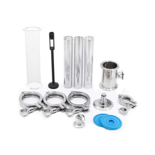 Inline Filter Kit, 2" Ball Lock For filtrering etter gjæring e.l. Brewto