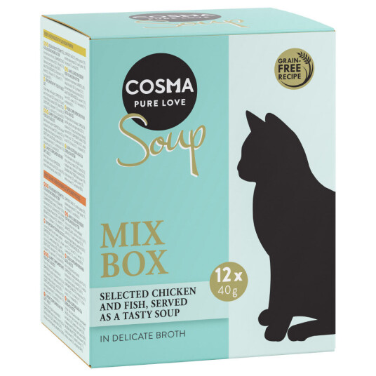 Cosma Prøveblanding Soup 24 X 40 G