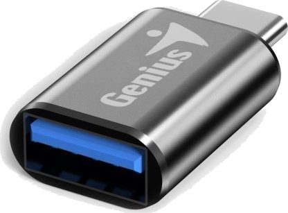 Genius Acc-C2a Adapter Usb-C Hann Til Usb-A Hunn Grå Genius Acc-C2a Adapter Usb-C Hann Til Usb-A Hunn Grå