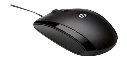 HP X500 Optisk Kablet Mus med 3 Knapper - Svart