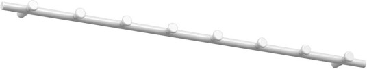 Essem Design Classic knaggrekke 50 cm Hvit