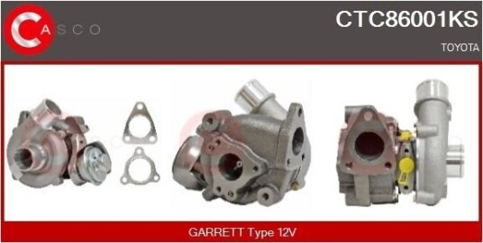 Turbolader CASCO CTC86001KS
