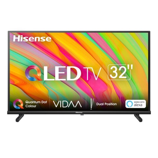 Hisense 32" Full HD QLED Smart TV med HbbTV 2.0.3 og Direct-LED 32A5KQ