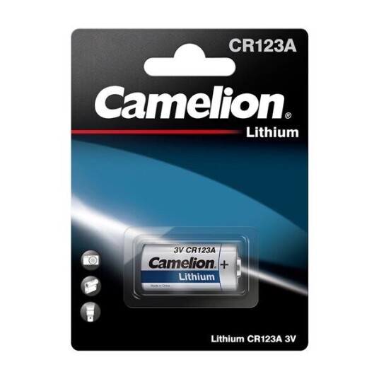 Camelion CR123A kamerabatteri litium 3V
