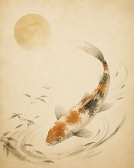 Plakat Koi Dam Fred