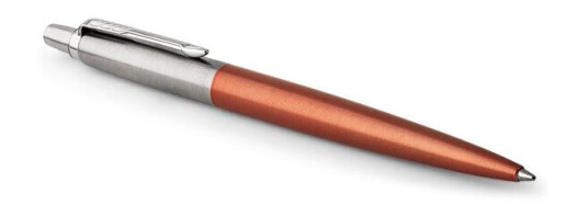 Parker Jotter Ballpoint Pen  Chelsea Oransje  Medium Point Blå Ink  Gift Box