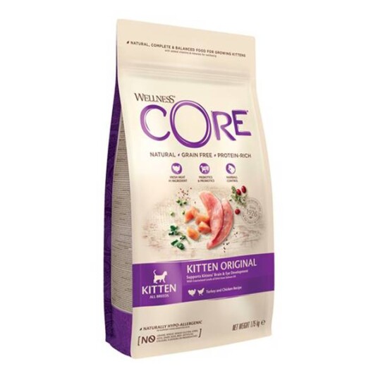 Core Petfood Kattemat for Kattunger 1,75 kg - Uten Korn - Kylling og Kalkun Oppskrift