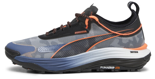 Puma Voyage Nitro 3, Herre Blue/Black/Neon Sun 42,5