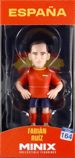Minix Figur Fotballstjerner Spania Fabian Ruiz Minix OneSize Lekefigur Hvit Minix Figur Fotballstjerner Spania Fabian Ruiz Minix OneSize Lekefigur Hvit
