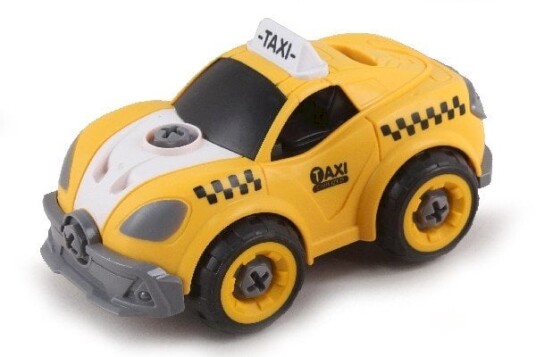 Contruck DIY Radiostyrt Taxi med Lyd - Bygg Selv