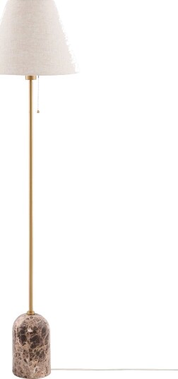 Globen Lighting Gulvlampe Gino Beige travertin Brun Gulvlamper