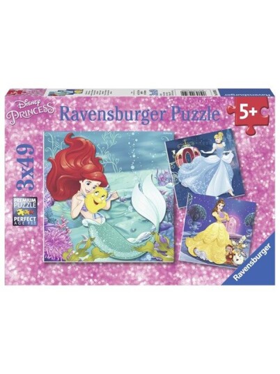 Ravensburger Princesses Adventure - 3x49p
