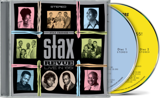 Booker T. & The MGs, The Astors, David Porter, Wendy Rene, The MarKeys, The Mad Lads, William Bell, Carla Thomas, Wilson Pickett, Rufus Thomas Stax Revue: Live In '65! CD