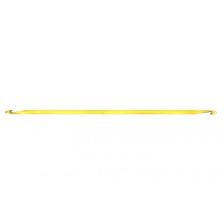 KnitPro Trendz Dobbel heklenål akryl 30cm 600mm gul for tunisisk hekling hekling
