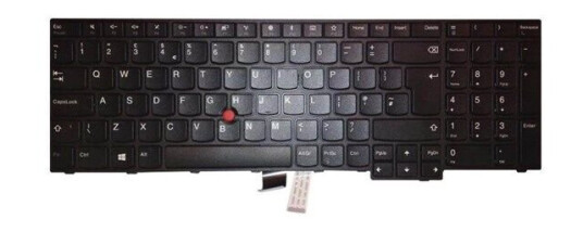 Lenovo Lite-On - Brbart tastatur - til utskifting - Engelsk - Storbritannia - Svart