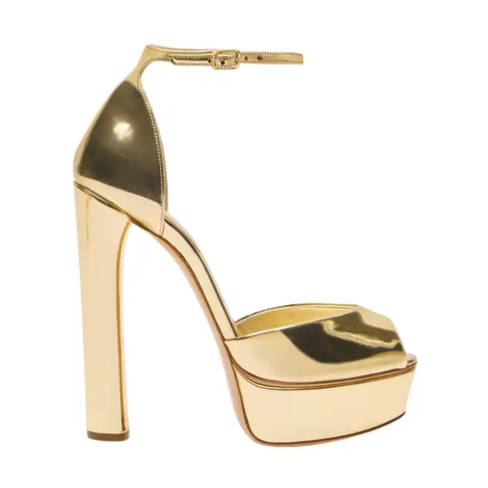 Casadei Dame Sko Gul 38 EU,