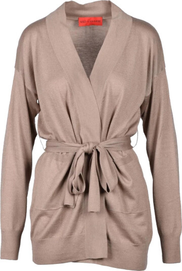 Wild Cashmere Dame Strikkevarer Beige S,