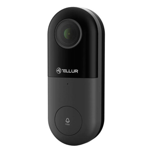 Tellur Smart WiFi Videoringeklokke 130 Grader 1080p Tellur Smart WiFi Videoringeklokke 130 Grader 1080p