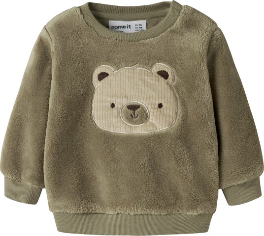 Name It Collegegenser Teddy NbmOliwer Mermaid Name It 1 år (80) Collegegenser Armygrønn Beige Grønn Name It Collegegenser Teddy NbmOliwer Mermaid Name It 1 år (80) Collegegenser Armygrønn Beige Grønn
