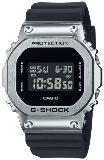 Casio Herreklokke GM 5600U 1ER G shock Sort/Resinplast Ø43.2 mm