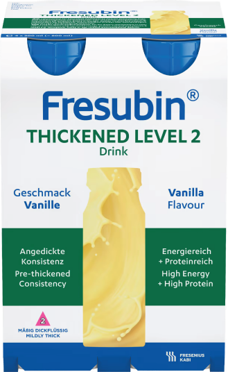 Fresubin Thickened Level 2 Næringsdrikk Vanilje 4x200 ml Fresubin Thickened Level 2 Næringsdrikk Vanilje 4x200 ml