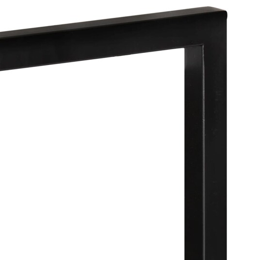 vidaXL Vegghyller 2 stk 25x25x75 cm heltre akasie og st?l vidaXL Vegghyller 2 stk 25x25x75 cm heltre akasie og st?l