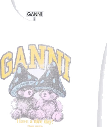 Ganni Dame Gensere & Hettegensere Hvit S, Ganni Dame Gensere & Hettegensere Hvit S,